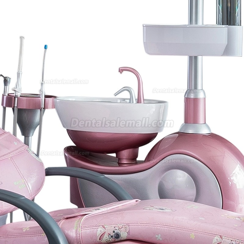 Safety® M10+ Pink Dental Unit Chair for Children Pediatric Treatment Unit Kids Dental Chair